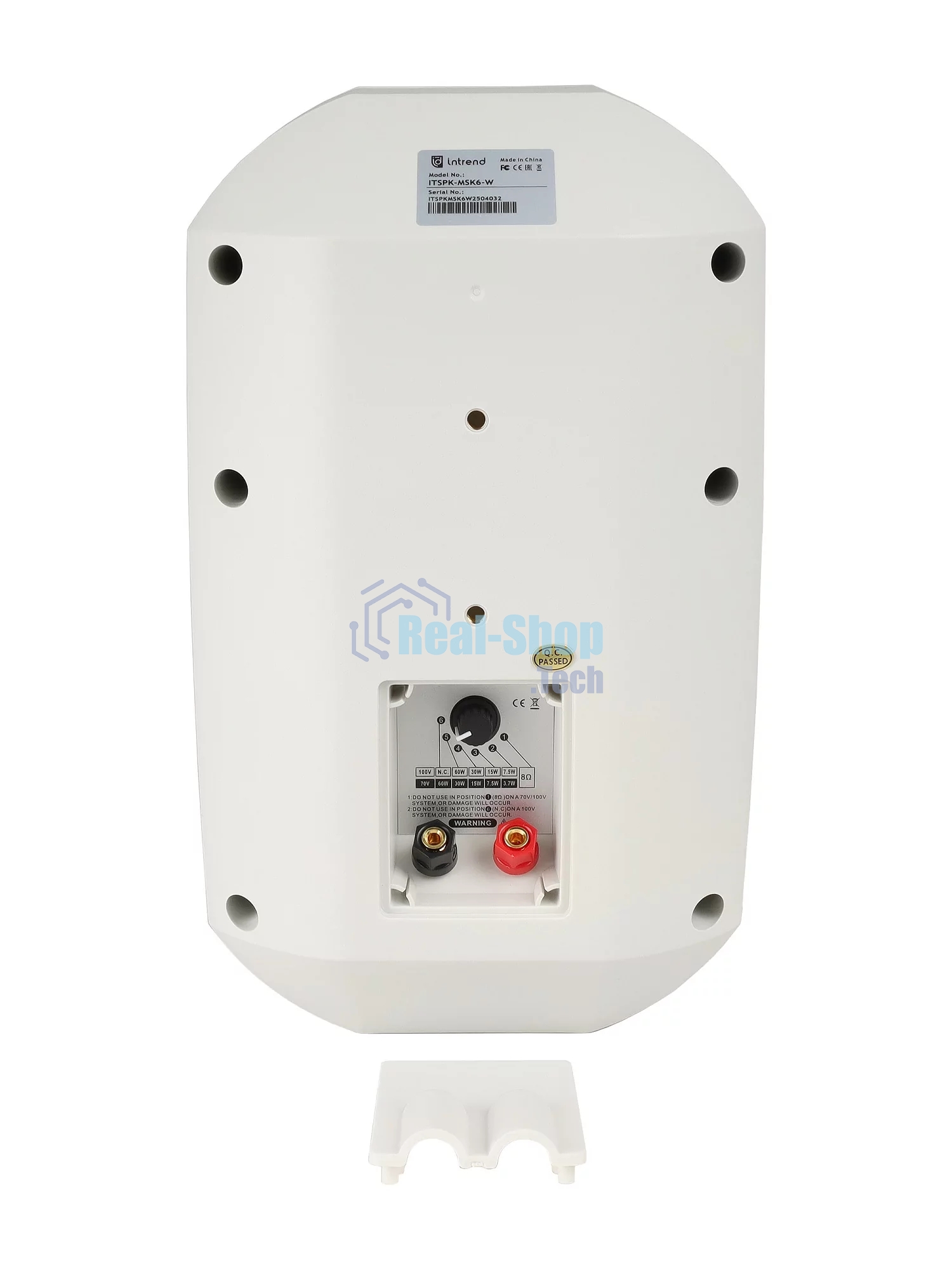 Акустическая система Intrend [ITSPK-MSK6-W] двухполосная, корпусная: 6