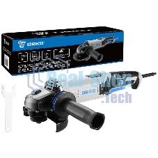 Угловая шлифовальная машина (УШМ) DEKO AG1500-D1 PRO, 125мм, 1500 Вт