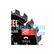 Пильный диск по дереву Denzel ф190 х 30 мм, 24 зубьев 733397