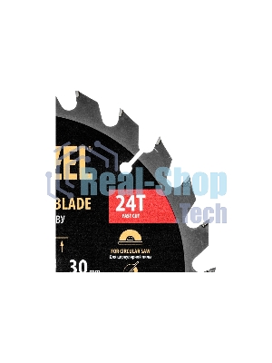 Пильный диск по дереву Denzel ф190 х 30 мм, 24 зубьев