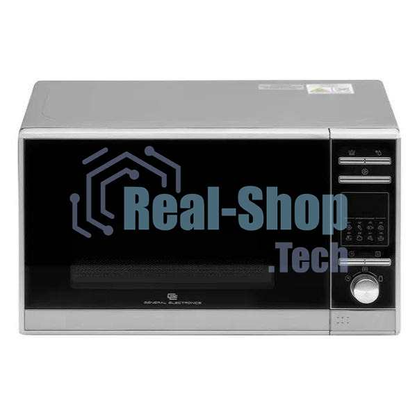 Микроволновая печь General Electronics GE DG420S атласное серебро, 20 л, 700 Вт, переключатели - сенсор, кнопки, поворотный механизм