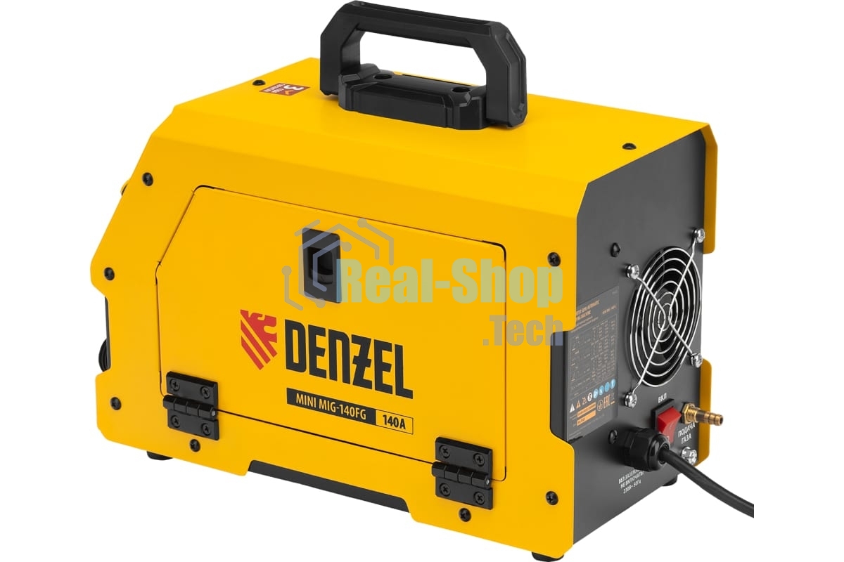 Аппарат инвертор. полуавтомат. сварки Denzel Mini MIG-140FG, 140 А, ПВ 60%
