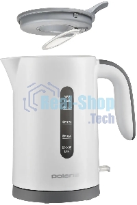 Чайник электрический Polaris PWK 1220C Water Way Pro 1.2л. 2200Вт белый корпус: пластик (PWK 1220C)