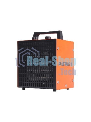 Тепловентилятор электрический Patriot PT Q 3S, оранжевый/черный, 2000 Вт, 25 м2, термостат