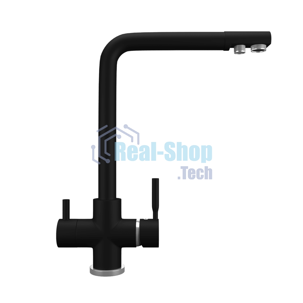 Кухонный смеситель Maunfeld MFQT-16B черный