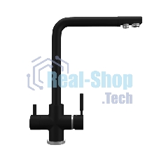 Кухонный смеситель Maunfeld MFQT-16B черный