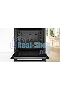 Духовой шкаф электрический Bosch HBG478CB3 черный