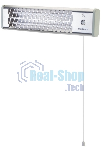 Обогреватель инфракрасный панельный Rexant 60-0059, серый, кварцевый, 1500 Вт, 20 м2, 3 режима обогрева