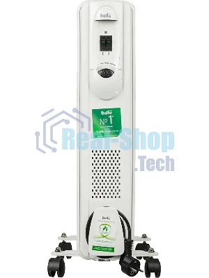 Обогреватель масляный Ballu Comfort BOH/CM-11WDN (11 секций) белый, 2200 Вт, 27 м2, термостат
