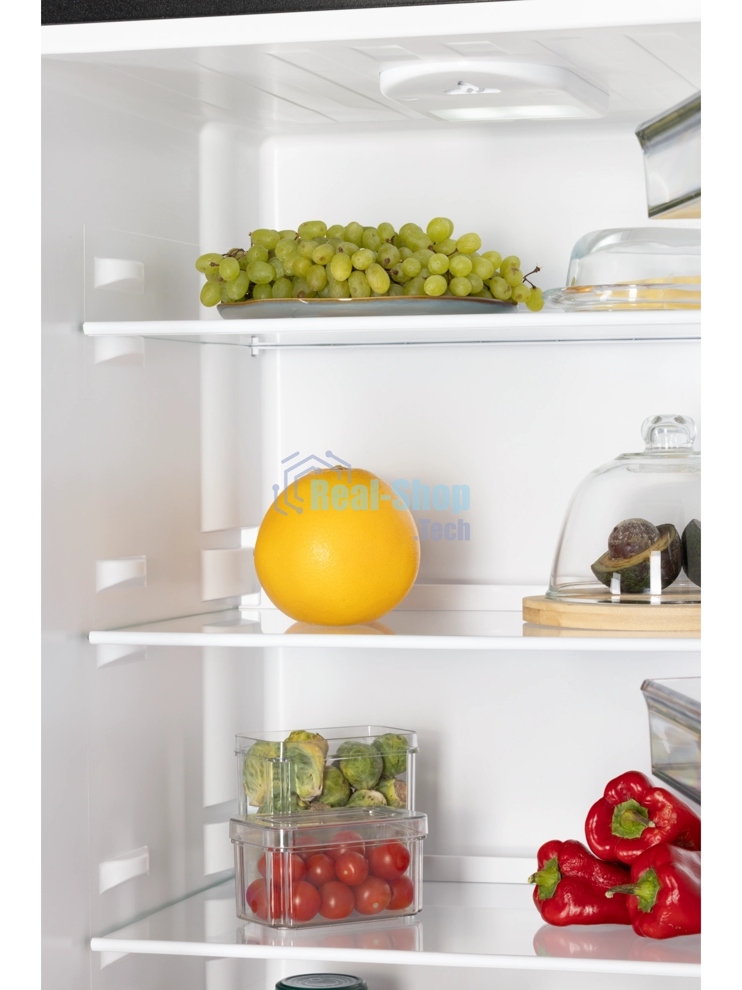 Холодильник Nordfrost NRG 162NF WTM белый кварц двухкамерный 205/105л морозилка снизу, No Frost