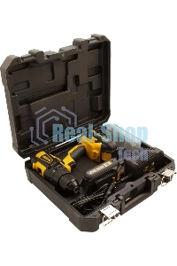 Дрель-шуруповерт аккумуляторная Denzel BLDL-IB-18-02, 18В, 2 АКБ, Кейс