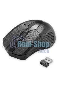 Клавиатура + мышь Оклик 205MK клав:черный мышь:черный USB беспроводная