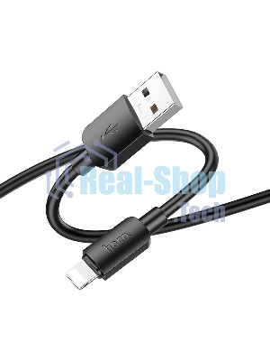 Кабель Hoco X96 Hyper iP USB (m)-Lightning (m) 1м черный коробка