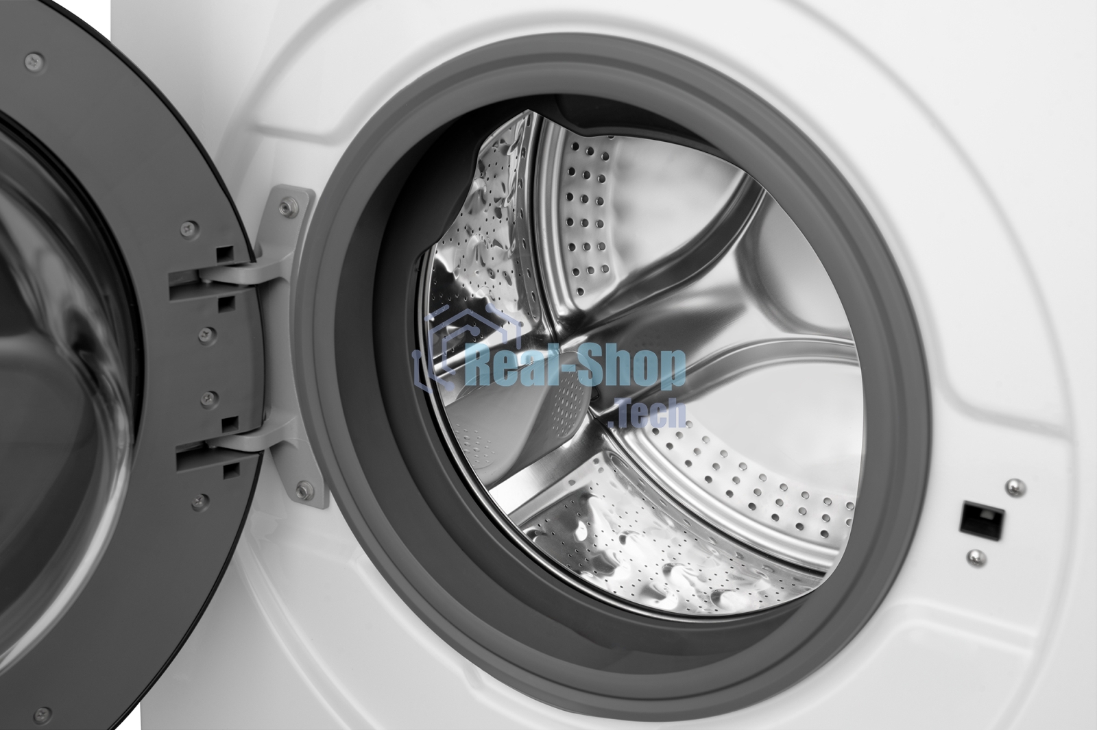 Стирально-сушильная машина Weissgauff WMD 6160 D белый, загрузка фронтальная 8 кг, 1200 об/мин, класс А+++