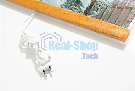 Электрообогреватель бытовой настенный ДЫХАНИЕ ТЕПЛА (рис. Березовый берег) Артикул 20с455