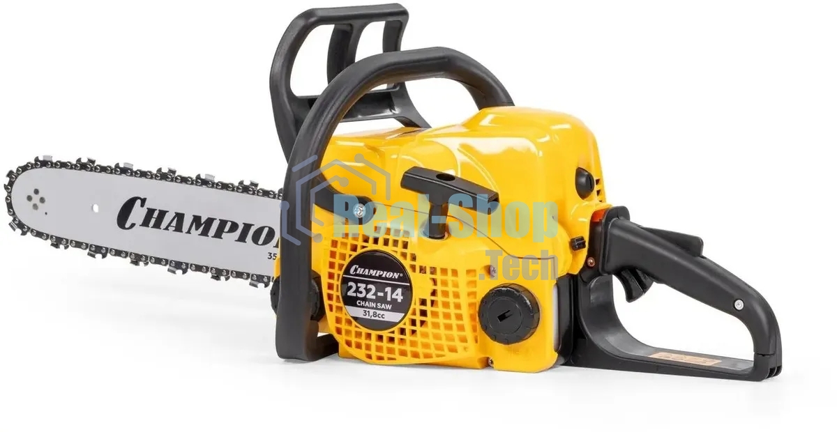 Бензопила Champion A232-14 1500Вт 2 л.с. дл.шины:14
