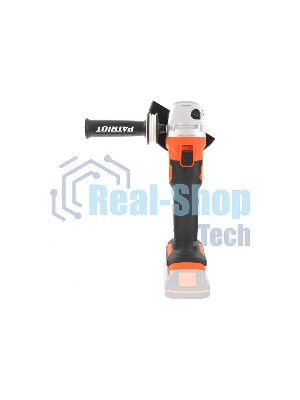 Угловая шлифовальная машина (УШМ) PATRIOT PATRIOT AG 125Li UES (Без ЗУ и АКБ) в коробке, двигатель: бесщеточный, 8000об/мин