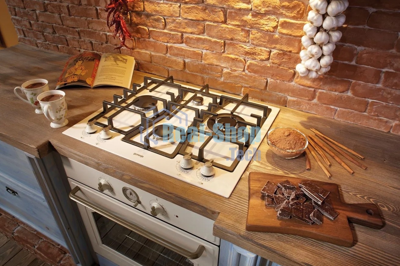 Газовая варочная панель Gorenje GW6D42CLI слоновая кость