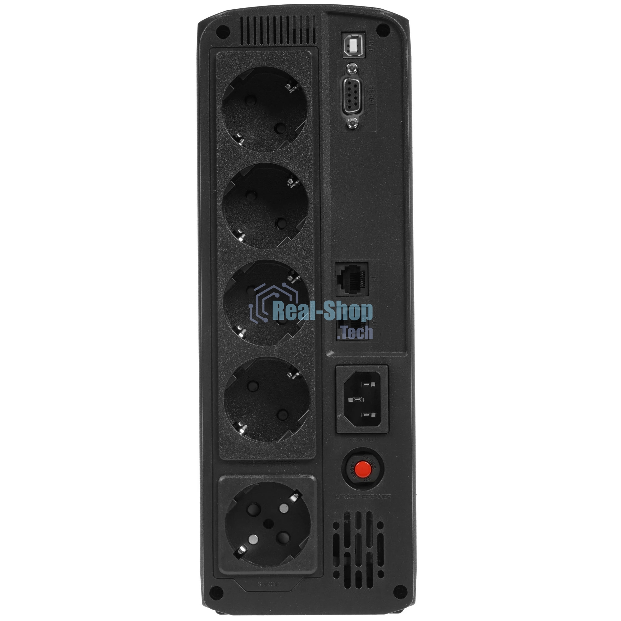 Источник бесперебойного питания CyberPower VP1600ELCD/1600 ВА/960 Вт/USB/RS-232/RJ-11/RJ-45/5 х CEE 7 (евророзетка)