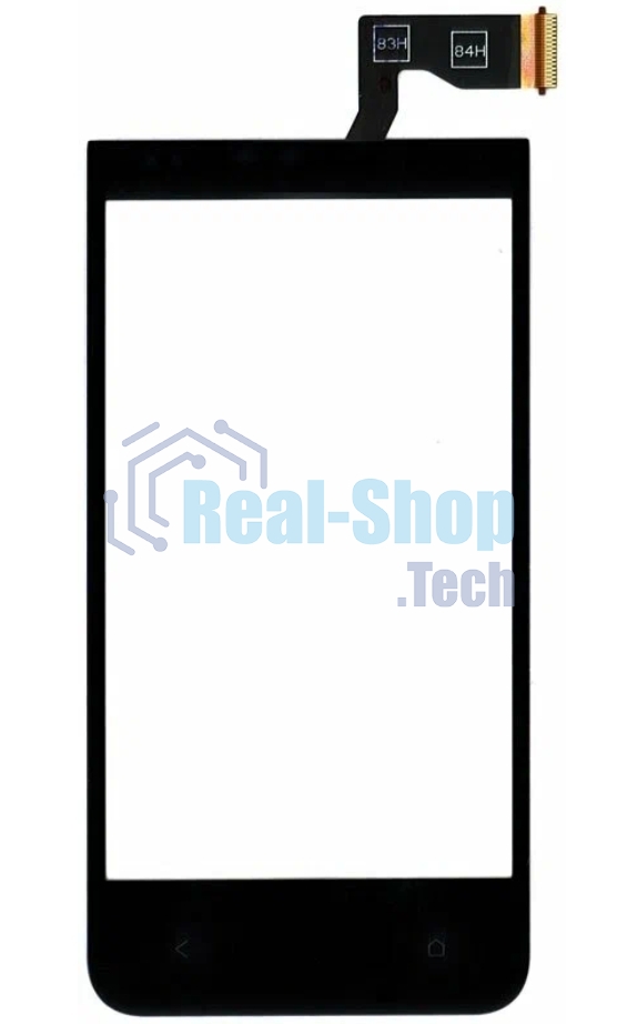 Сенсорное стекло (тачскрин) для HTC Desire 300, черное