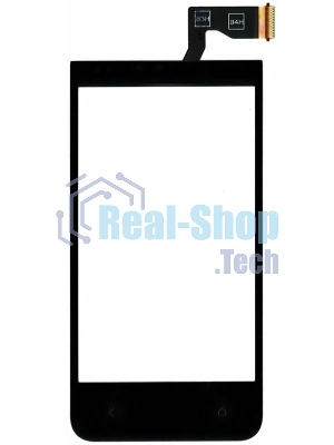 Сенсорное стекло (тачскрин) для HTC Desire 300, черное