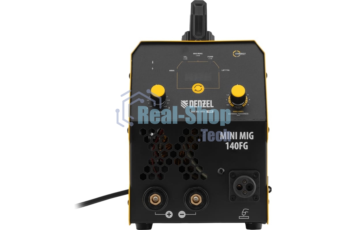 Аппарат инвертор. полуавтомат. сварки Denzel Mini MIG-140FG, 140 А, ПВ 60%