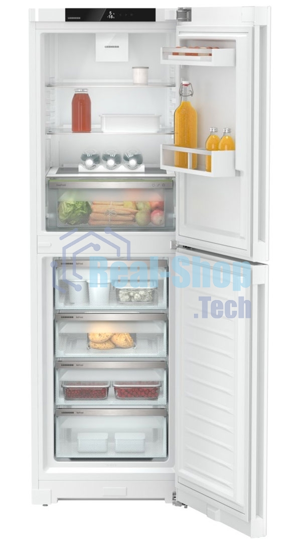 Холодильник Liebherr CND 5204-22 001 белый двухкамерный 185/123л морозилка снизу