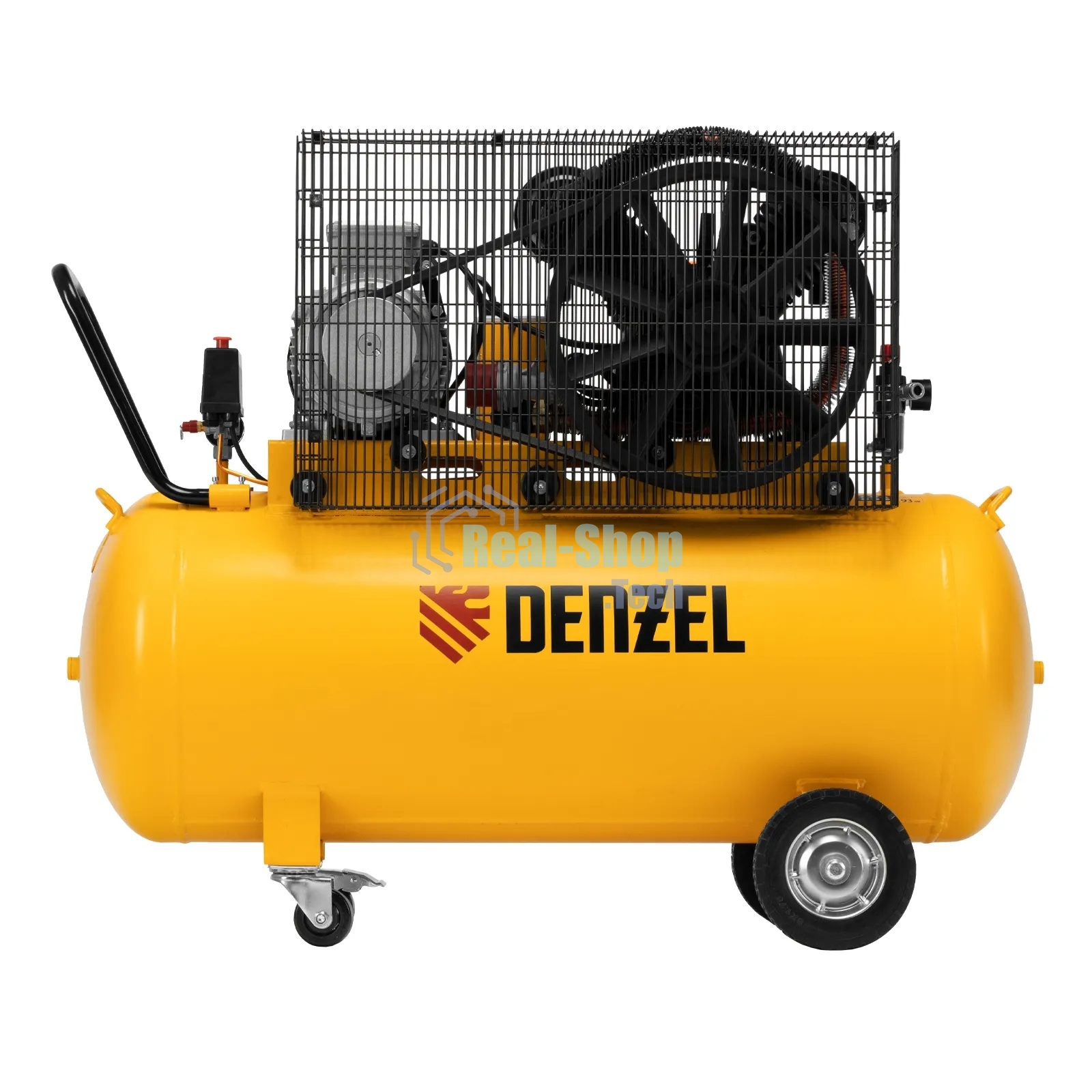 Компрессор воздушный Denzel рем. привод BCV 5500-T/200, 5,5 кВт, 200 литров, 850 л/мин