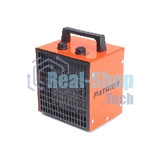 Тепловентилятор электрический Patriot PT Q 3S, оранжевый/черный, 2000 Вт, 25 м2, термостат