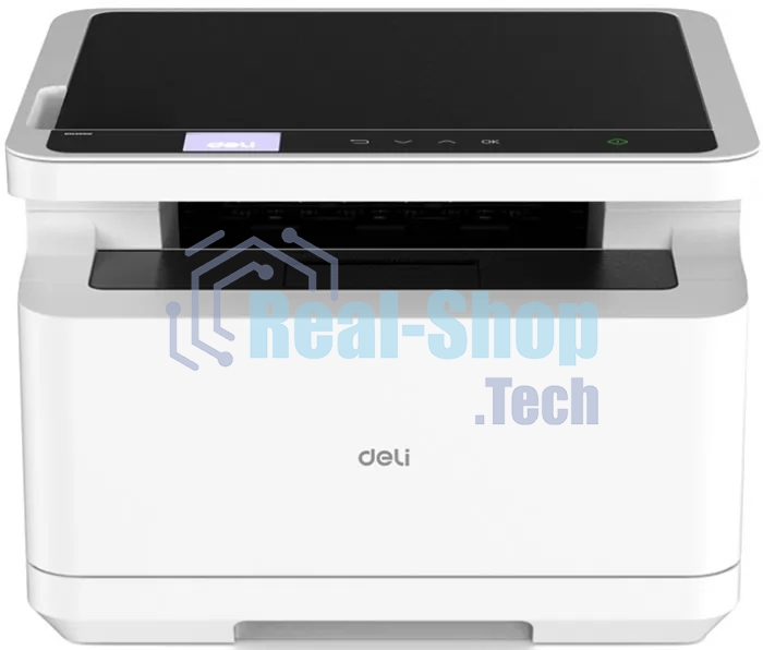МФУ лазерное Deli M2000DNWs, A4, ч/б, печ. 25 стр/мин., 1200x1200 dpi, Ethernet, USB, Wi-Fi