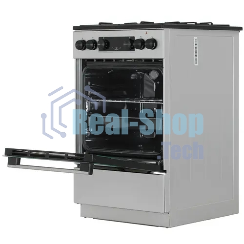 Плита комбинированная Gorenje GK5C60SJ серый, конфорок 4 газовых, духовка 62 л, 50 см x 85 см x 59.4 см