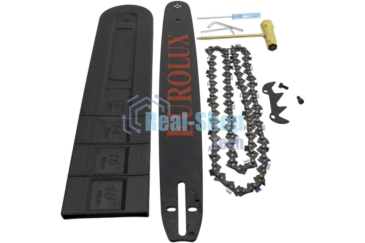 Бензопила Eurolux GS-4518 черный/желтый 70/6/25