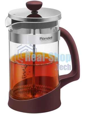 Френч-пресс Rondell Bojole RDS-1903 1 л бордовый