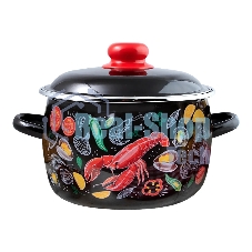 Кастрюля Appetite 1RC181M Лобстер эмал сфер 3,0 л