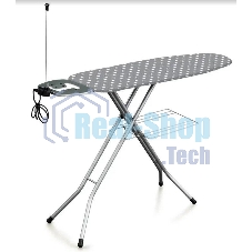 Доска гладильная DOGRULAR КАПИТОЛ ГРИ серый, чехол с тефлоновым покрытием (в уп. 2 шт)