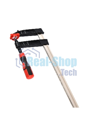 Струбцина F-образная усиленная Deli DL111230Z 300x120 мм, макс. усилие зажима 3500N, резьба 16мм