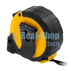 Рулетка Denzel 3м х 13мм, двухкомп. корпус, кнопка-пауза