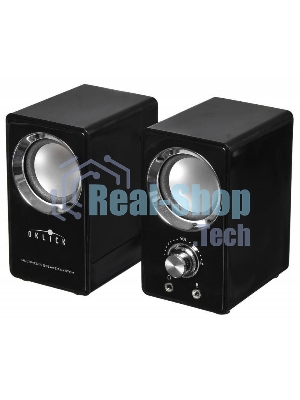 Акустическая система Oklick OK-116 2.0 черный 6Вт