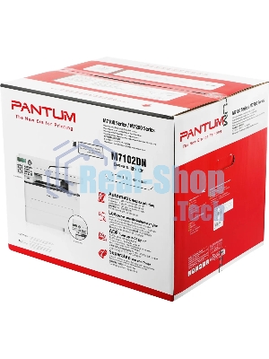МФУ лазерное Pantum M7102DN, A4, ч/б, печ. до 33 стр/мин., скан. до 24 стр/мин., 1200x1200dpi, USB, RJ-45, проектная модель