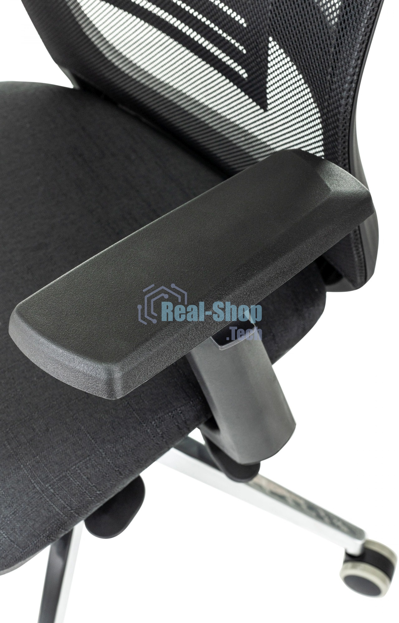 Кресло руководителя Бюрократ MC-915 черный TW-01 38-418 сетка/ткань, крестовина алюминий