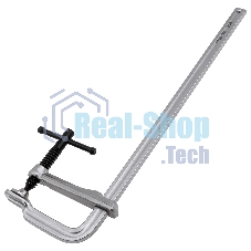 Струбцина Denzel F-образная, 100x400 мм, кованая