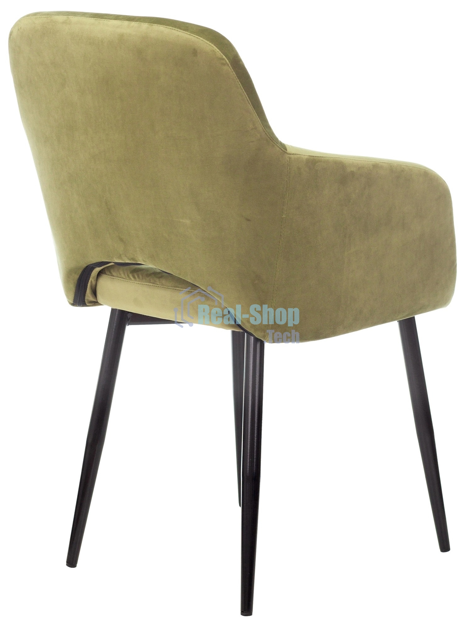 Кресло компьютерное Бюрократ CH-380F фисташковый Italia 12 на ножках металл черный