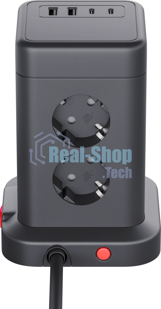 Сетевой фильтр Defender ILS 453 (3 м, 8 розеток, 2USB-A, 2USB-C)