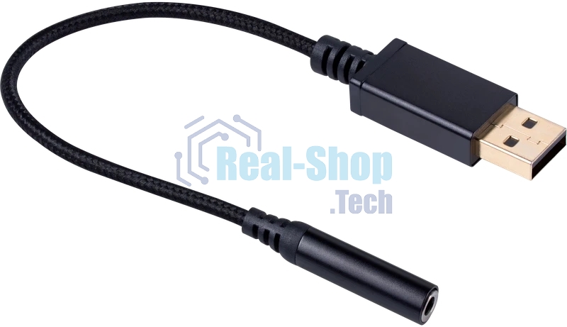 Гарнитура Redragon Diomedes чёрный/красный, проводная, USB / mini jack 3.5 мм