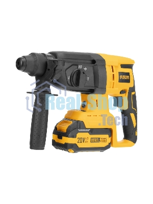 Перфоратор Denzel RHH-BL-20-28, SDS-plus, 20 В, 3 Дж, от аккумулятора