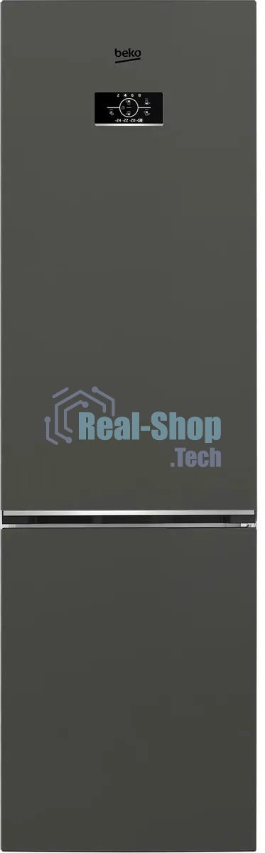 Холодильник Beko B3R0CNK312HG серый двухкамерный 200/76л морозилка снизу, No Frost