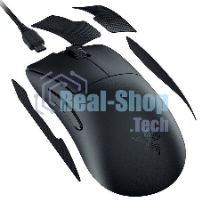 Мышь беспроводная/проводная Razer DeathAdder V3 Pro черный, 30000 dpi, радиоканал, USB, кнопки - 6