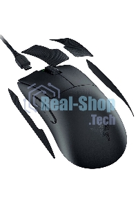 Мышь беспроводная/проводная Razer DeathAdder V3 Pro черный, 30000 dpi, радиоканал, USB, кнопки - 6