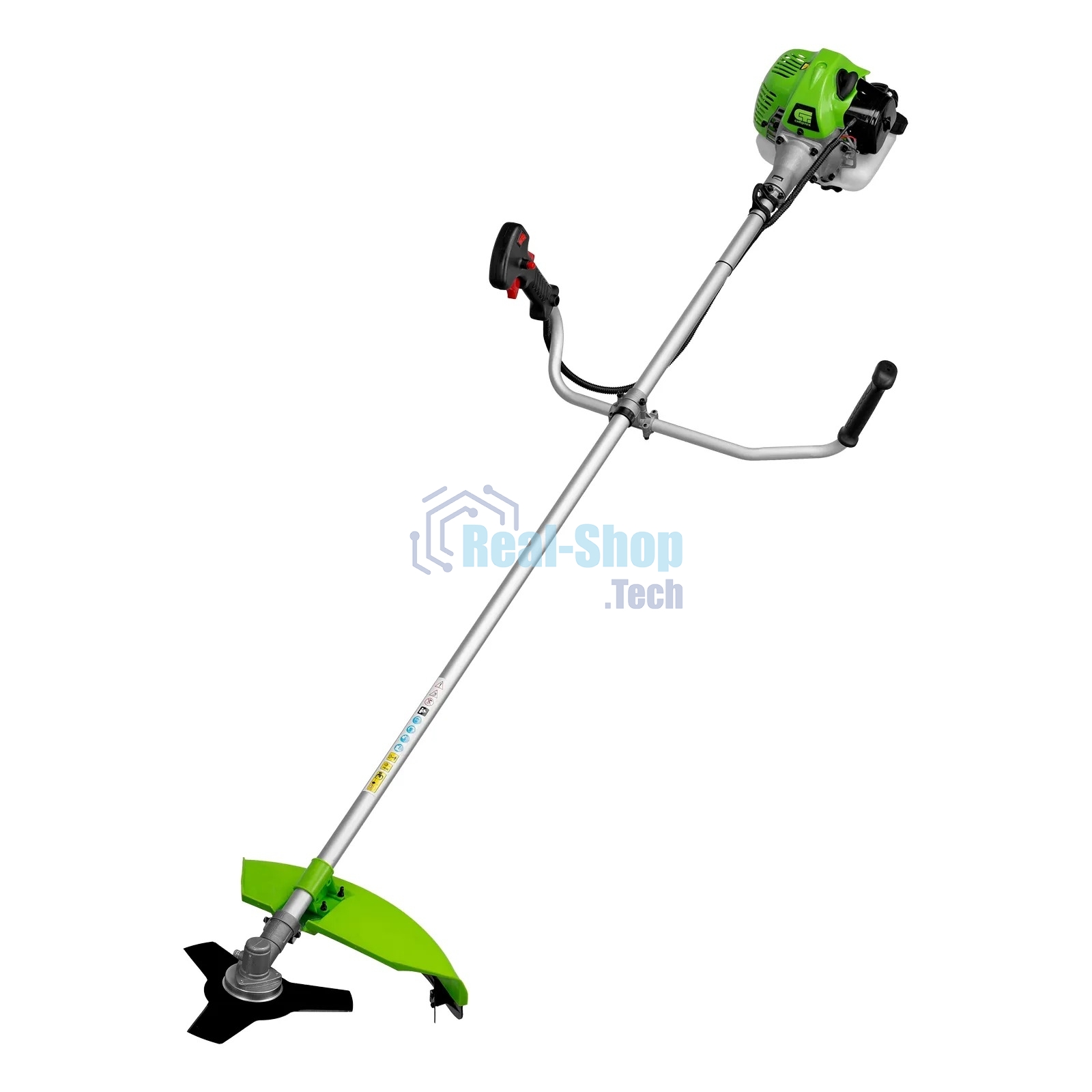 Триммер бензиновый Сибртех БКС-1300, 25 см3, 1,3 л.с., неразъемная штанга, состоит из 2 частей