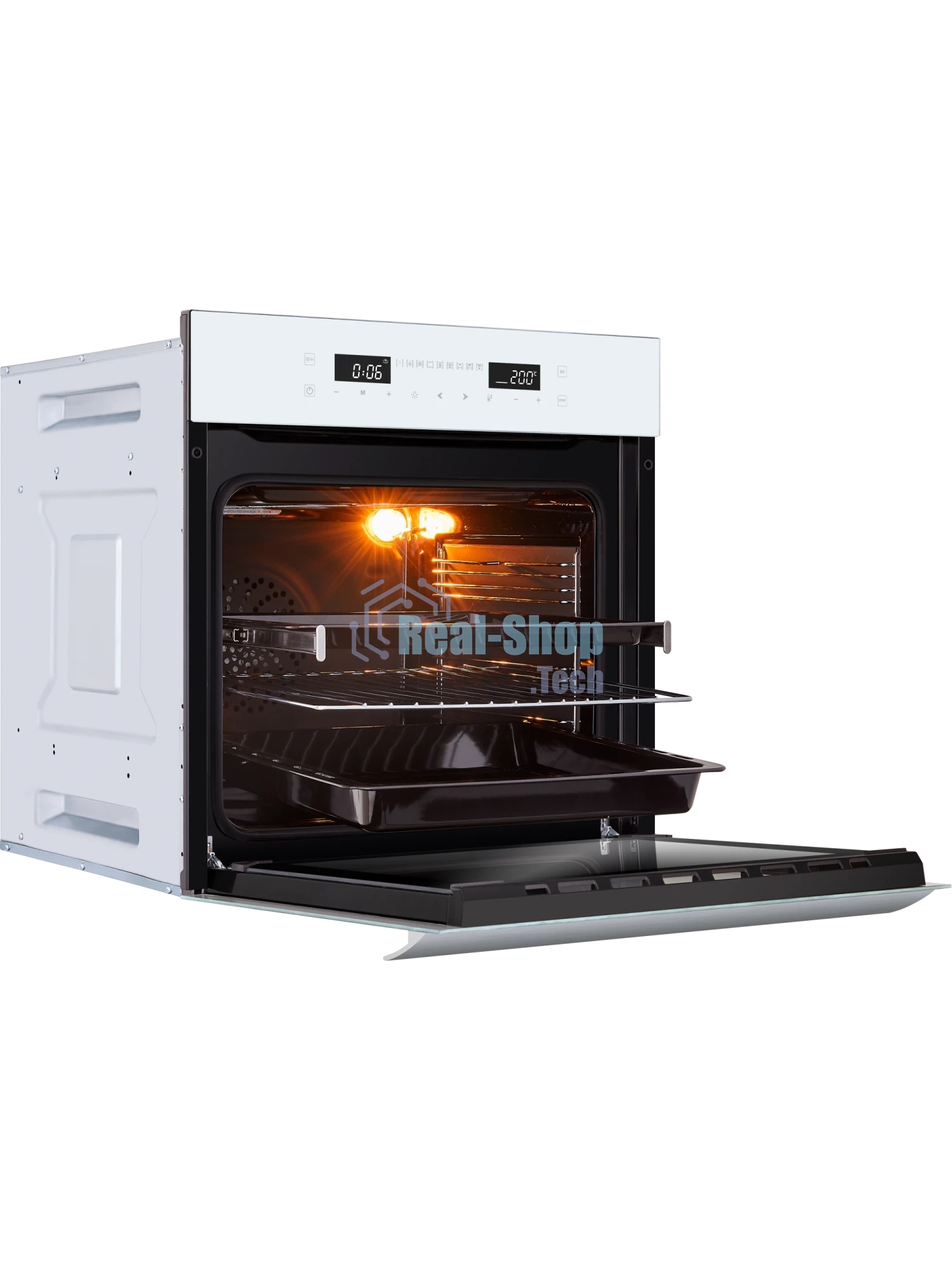 Электрический духовой шкаф HIBERG VM 6192 W, встраиваемый